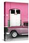 Cuba Fuerte Collection - Old Pink Car II-Philippe Hugonnard-Stretched Canvas