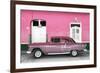 Cuba Fuerte Collection - Old Pink Car-Philippe Hugonnard-Framed Photographic Print