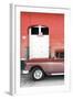 Cuba Fuerte Collection - Old Red Car II-Philippe Hugonnard-Framed Photographic Print