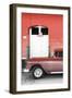 Cuba Fuerte Collection - Old Red Car II-Philippe Hugonnard-Framed Photographic Print