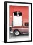 Cuba Fuerte Collection - Old Red Car II-Philippe Hugonnard-Framed Photographic Print