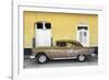 Cuba Fuerte Collection - Old Yellow Car-Philippe Hugonnard-Framed Photographic Print