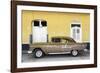 Cuba Fuerte Collection - Old Yellow Car-Philippe Hugonnard-Framed Photographic Print