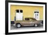 Cuba Fuerte Collection - Old Yellow Car-Philippe Hugonnard-Framed Photographic Print