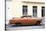 Cuba Fuerte Collection - Orange Car-Philippe Hugonnard-Stretched Canvas