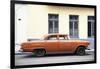 Cuba Fuerte Collection - Orange Car-Philippe Hugonnard-Framed Photographic Print