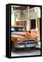 Cuba Fuerte Collection - Orange Chevrolet of Havana-Philippe Hugonnard-Framed Stretched Canvas