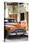 Cuba Fuerte Collection - Orange Chevrolet of Havana-Philippe Hugonnard-Stretched Canvas