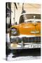 Cuba Fuerte Collection - Orange Chevy Classic Car-Philippe Hugonnard-Stretched Canvas