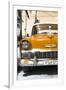 Cuba Fuerte Collection - Orange Chevy Classic Car-Philippe Hugonnard-Framed Photographic Print