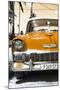 Cuba Fuerte Collection - Orange Chevy Classic Car-Philippe Hugonnard-Mounted Photographic Print