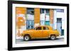 Cuba Fuerte Collection - Orange Classic American Car-Philippe Hugonnard-Framed Photographic Print