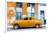 Cuba Fuerte Collection - Orange Classic American Car-Philippe Hugonnard-Framed Photographic Print