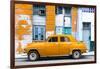 Cuba Fuerte Collection - Orange Classic American Car-Philippe Hugonnard-Framed Photographic Print