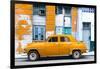 Cuba Fuerte Collection - Orange Classic American Car-Philippe Hugonnard-Framed Photographic Print