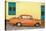 Cuba Fuerte Collection - Orange Classic Car in Trinidad-Philippe Hugonnard-Stretched Canvas