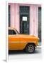 Cuba Fuerte Collection - Orange Classic Car-Philippe Hugonnard-Framed Photographic Print