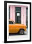 Cuba Fuerte Collection - Orange Classic Car-Philippe Hugonnard-Framed Photographic Print