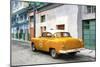 Cuba Fuerte Collection - Orange Taxi Pontiac 1953-Philippe Hugonnard-Mounted Photographic Print