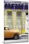 Cuba Fuerte Collection - Orange Vintage Car in Havana II-Philippe Hugonnard-Mounted Photographic Print