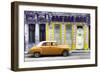 Cuba Fuerte Collection - Orange Vintage Car in Havana-Philippe Hugonnard-Framed Photographic Print