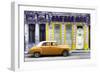 Cuba Fuerte Collection - Orange Vintage Car in Havana-Philippe Hugonnard-Framed Photographic Print