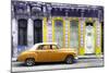 Cuba Fuerte Collection - Orange Vintage Car in Havana-Philippe Hugonnard-Mounted Photographic Print