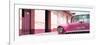 Cuba Fuerte Collection Panoramic - 1955 Chevy Pink Car-Philippe Hugonnard-Framed Photographic Print