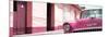 Cuba Fuerte Collection Panoramic - 1955 Chevy Pink Car-Philippe Hugonnard-Mounted Photographic Print