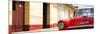 Cuba Fuerte Collection Panoramic - 1955 Chevy Red Car-Philippe Hugonnard-Mounted Photographic Print