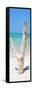 Cuba Fuerte Collection Panoramic - Alone on the Beach-Philippe Hugonnard-Framed Stretched Canvas