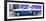 Cuba Fuerte Collection Panoramic - American Classic Car White and Blue-Philippe Hugonnard-Framed Photographic Print