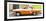 Cuba Fuerte Collection Panoramic - American Classic Car White and Orange-Philippe Hugonnard-Framed Photographic Print