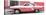 Cuba Fuerte Collection Panoramic - American Classic Car White and Pink-Philippe Hugonnard-Stretched Canvas