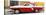 Cuba Fuerte Collection Panoramic - American Classic Car White and Red-Philippe Hugonnard-Stretched Canvas