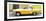 Cuba Fuerte Collection Panoramic - American Classic Car White and Yellow-Philippe Hugonnard-Framed Photographic Print