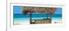 Cuba Fuerte Collection Panoramic - Beach Hut II-Philippe Hugonnard-Framed Photographic Print