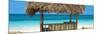 Cuba Fuerte Collection Panoramic - Beach Hut II-Philippe Hugonnard-Mounted Photographic Print