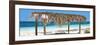 Cuba Fuerte Collection Panoramic - Beach Hut-Philippe Hugonnard-Framed Photographic Print