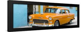 Cuba Fuerte Collection Panoramic - Beautiful Classic American Orange Car-Philippe Hugonnard-Framed Photographic Print