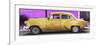 Cuba Fuerte Collection Panoramic - Beautiful Retro Golden Car-Philippe Hugonnard-Framed Photographic Print