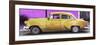 Cuba Fuerte Collection Panoramic - Beautiful Retro Golden Car-Philippe Hugonnard-Framed Photographic Print