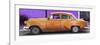 Cuba Fuerte Collection Panoramic - Beautiful Retro Orange Car-Philippe Hugonnard-Framed Photographic Print