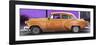 Cuba Fuerte Collection Panoramic - Beautiful Retro Orange Car-Philippe Hugonnard-Framed Photographic Print