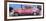 Cuba Fuerte Collection Panoramic - Beautiful Retro Red Car-Philippe Hugonnard-Framed Photographic Print