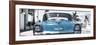 Cuba Fuerte Collection Panoramic - Blue Chevy-Philippe Hugonnard-Framed Photographic Print