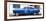 Cuba Fuerte Collection Panoramic - Blue Pontiac 1953 Original Classic Car-Philippe Hugonnard-Framed Photographic Print