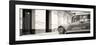 Cuba Fuerte Collection Panoramic BW - 1955 Chevy-Philippe Hugonnard-Framed Photographic Print