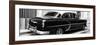 Cuba Fuerte Collection Panoramic BW - American Classic Car II-Philippe Hugonnard-Framed Photographic Print