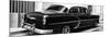 Cuba Fuerte Collection Panoramic BW - American Classic Car II-Philippe Hugonnard-Mounted Photographic Print